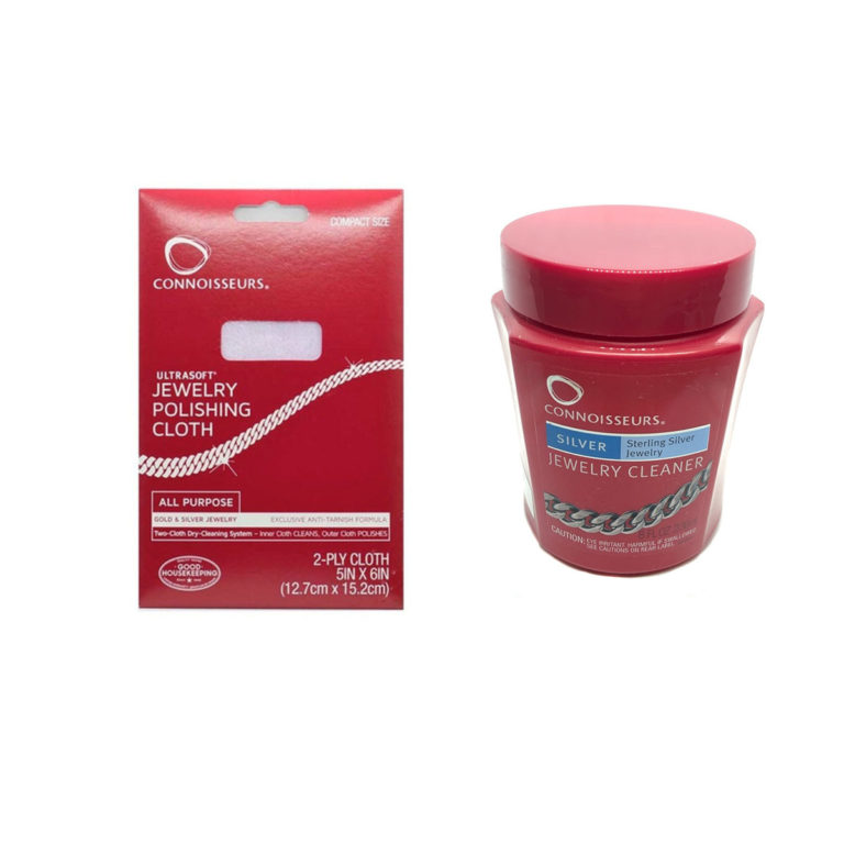 Kit De Nettoyage Bijoux 18 Pièces - Avec Brosses, Chiffons, Outils Pointus - Pour Or, Argent, Montres, Lunettes - Entretien Facile à La Maison - 9