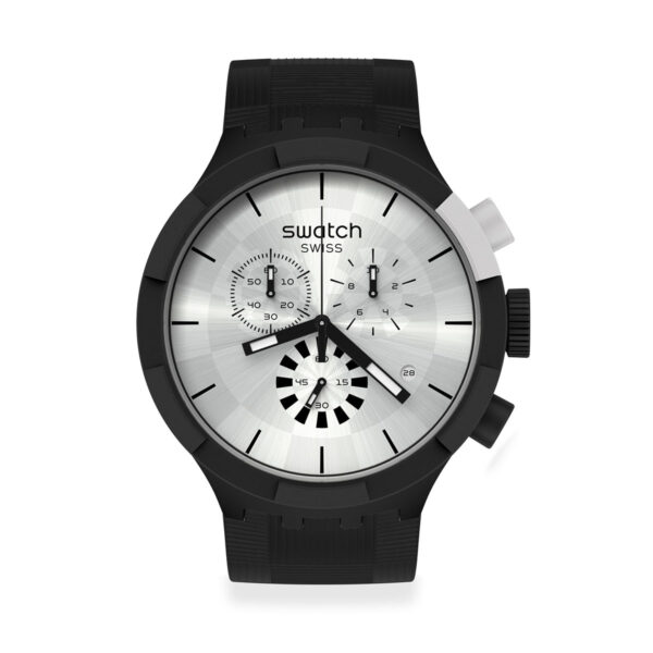 swatch Chequered silver