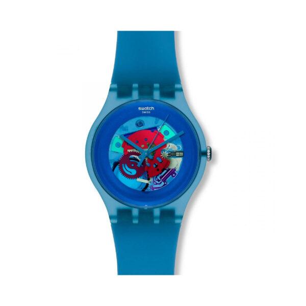 SWATCH Blue Grey Lacquered SUON102