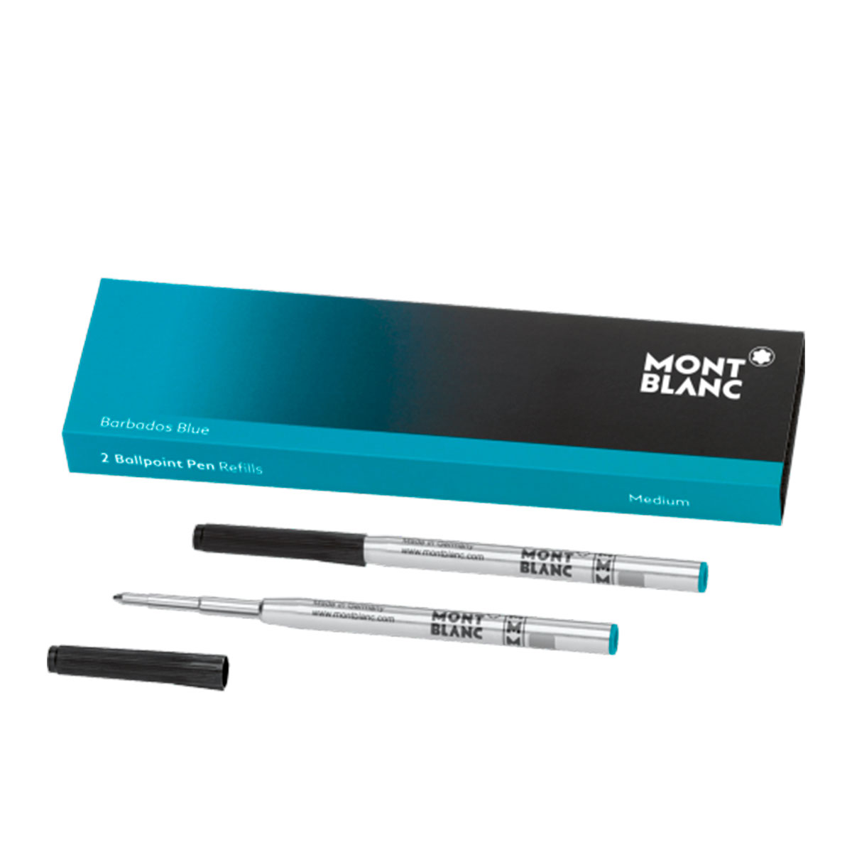 MONTBLANC Mina 128219 (M) X 2 Barbados Blue