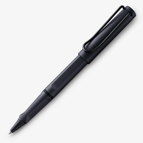 LAMY Safari Steel Black Roller Ball 3E2