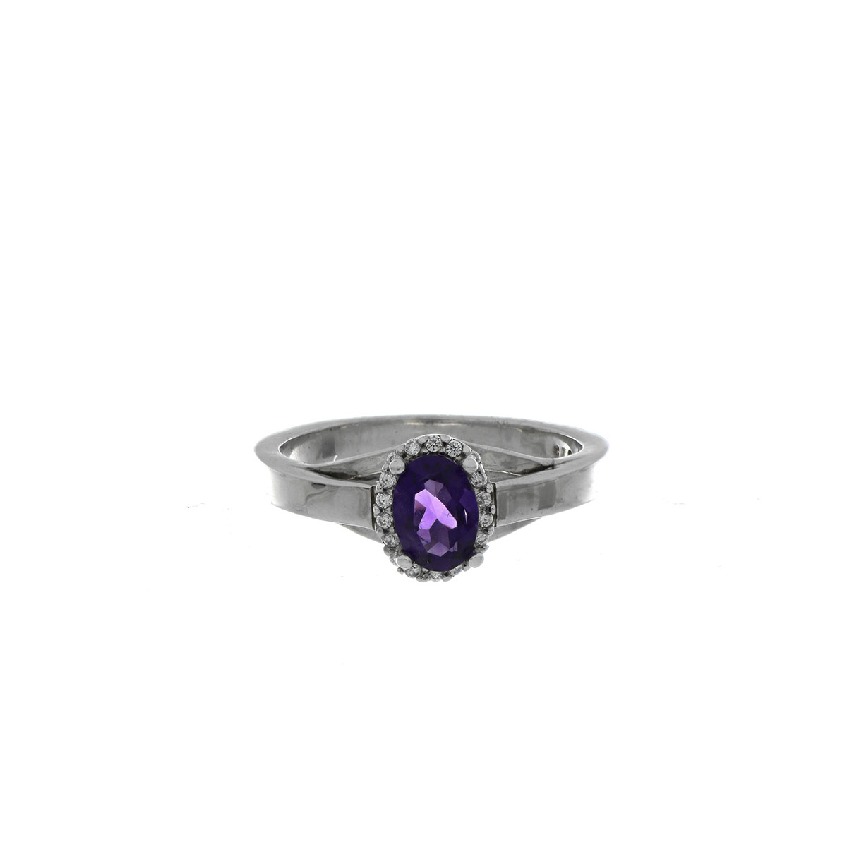 ANILLO Plata Solitario