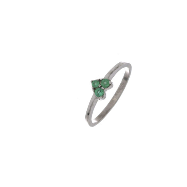 ANILLO Plata Esmeralda AN1051