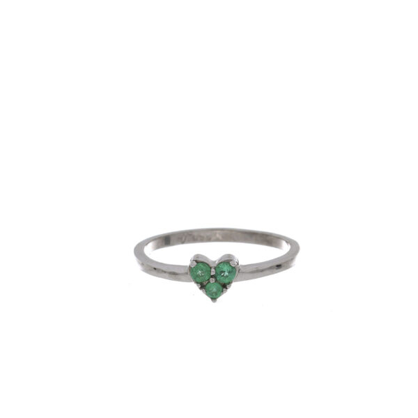 ANILLO Plata Esmeralda AN1051