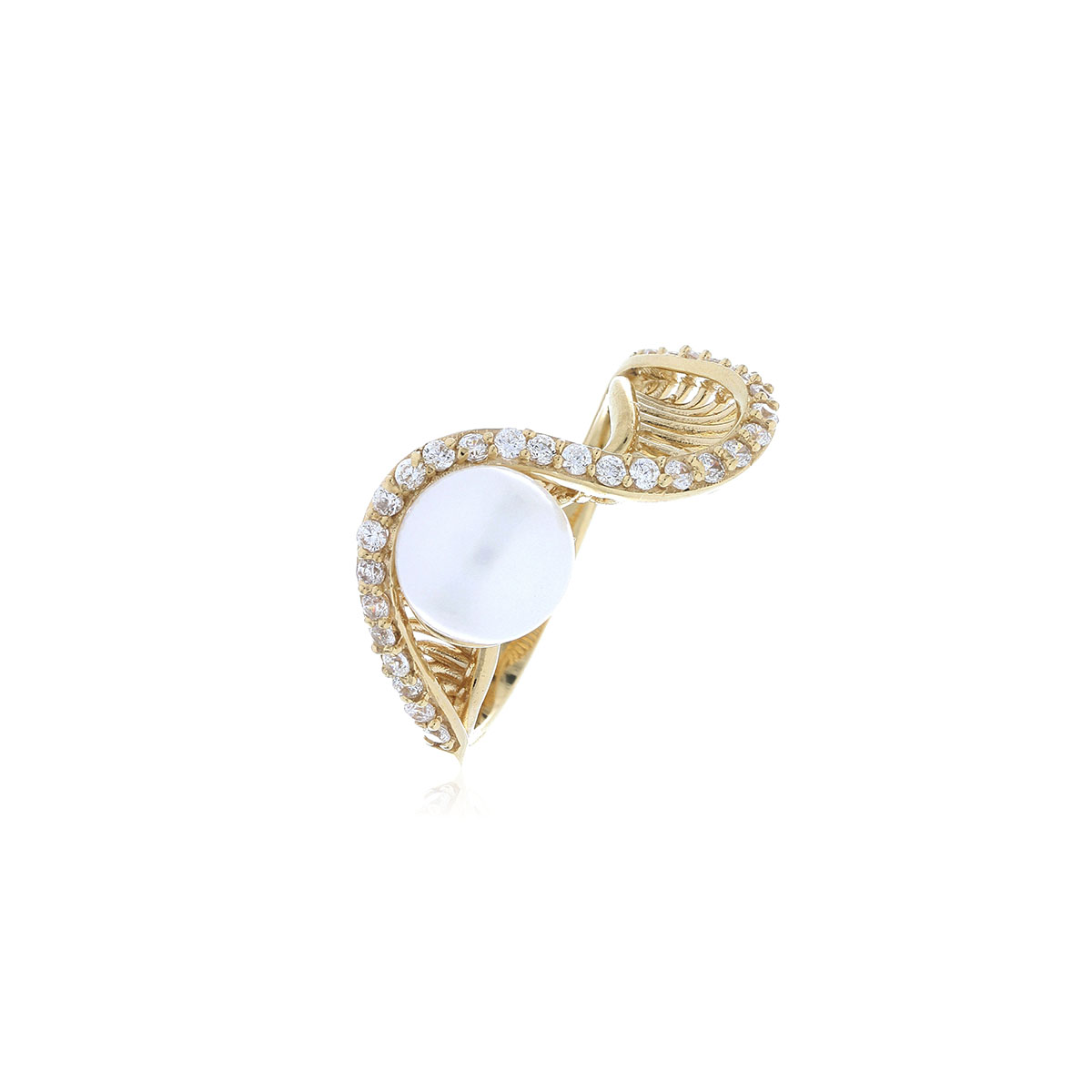 ANILLO Oro Amarillo Perla - Imagen 3