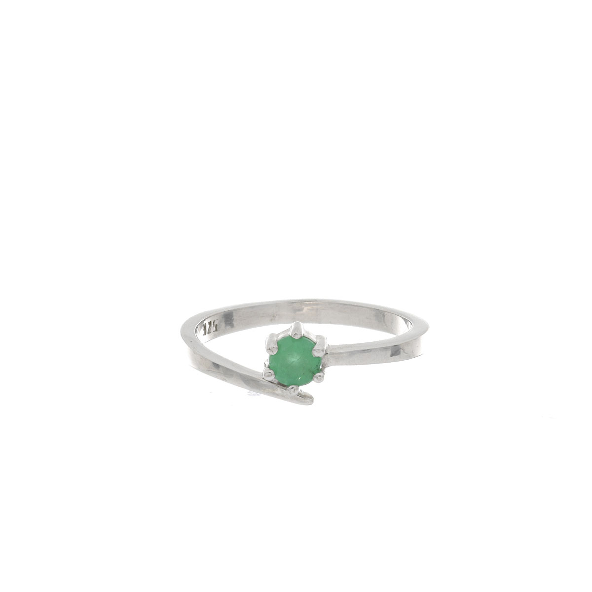 ANILLO Plata 925 y Esmeralda