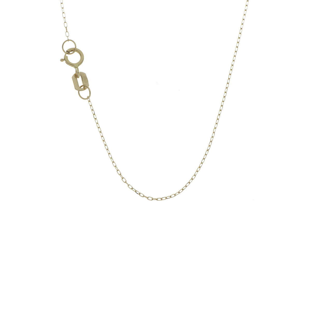 CADENA Oro Amarillo Diamante Rubí 50 cm - Imagen 2
