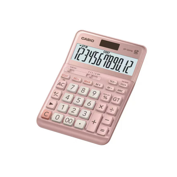CASIO Calculadora DF-120FM-PK-W-DP