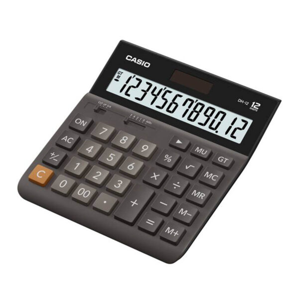 CASIO Calculadora DH-12-BK-W-D