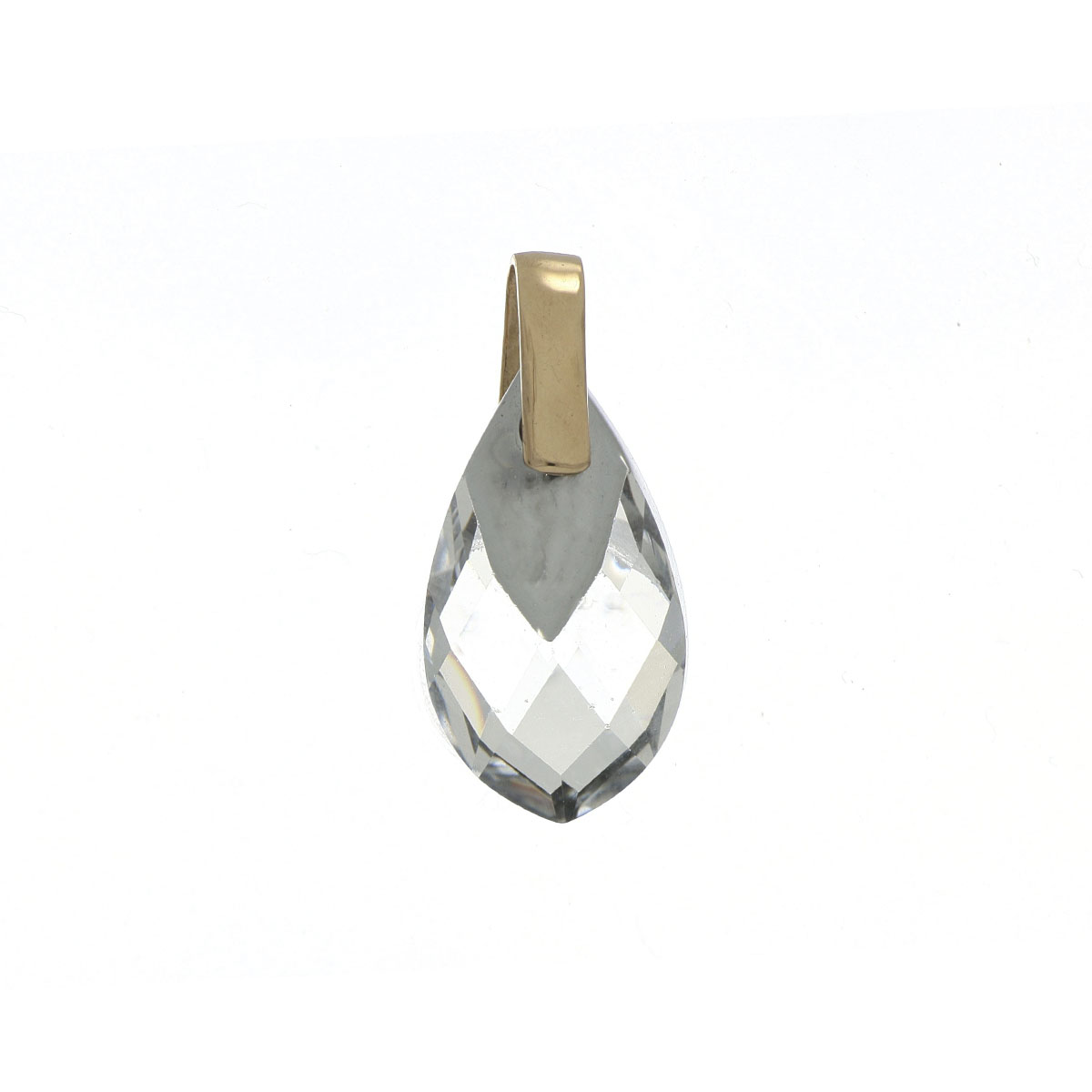 DIJE Oro Amarillo Lagrima Swarovski