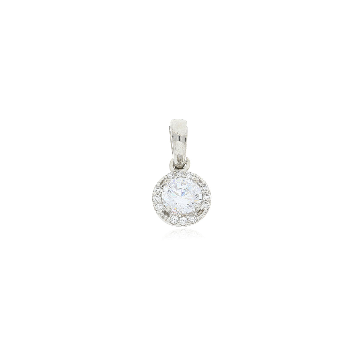 DIJE Oro Blanco Circón