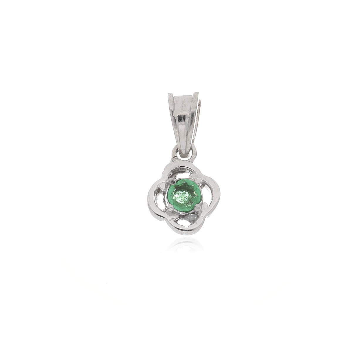 DIJE Plata Esmeralda