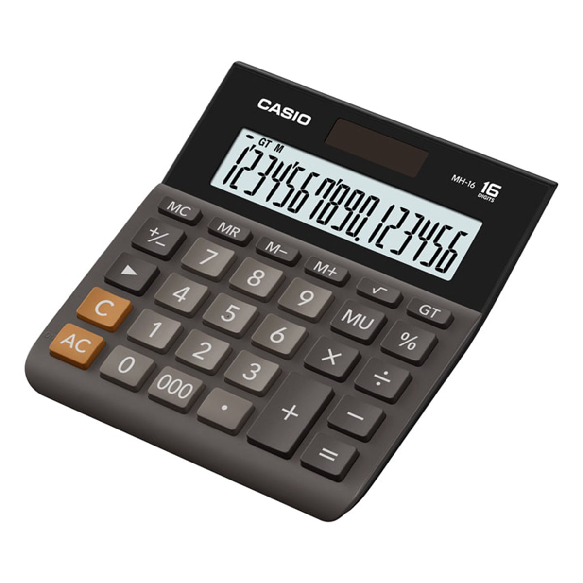 CASIO Calculadora MH-16-BK-W-DP