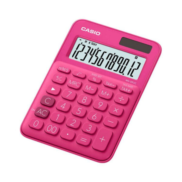 CASIO Calculadora MS-20UC-RD-W-DC