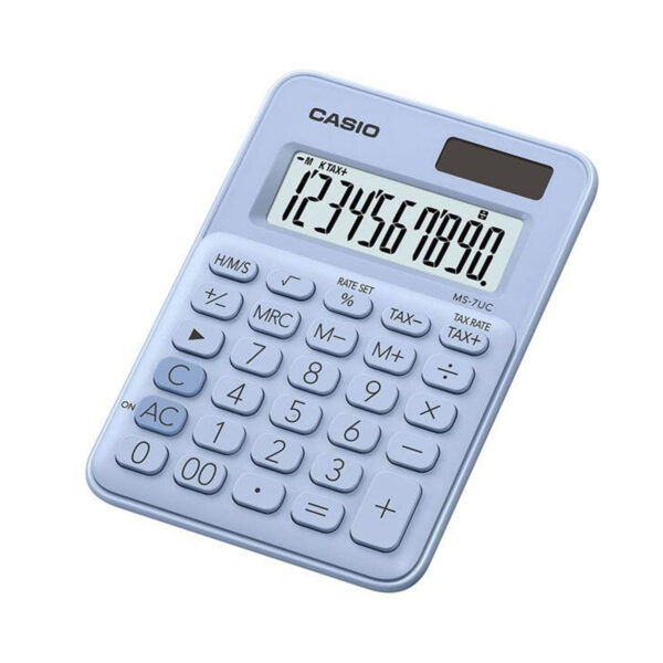 CASIO Calculadora MS-7UC-LB-W-DC
