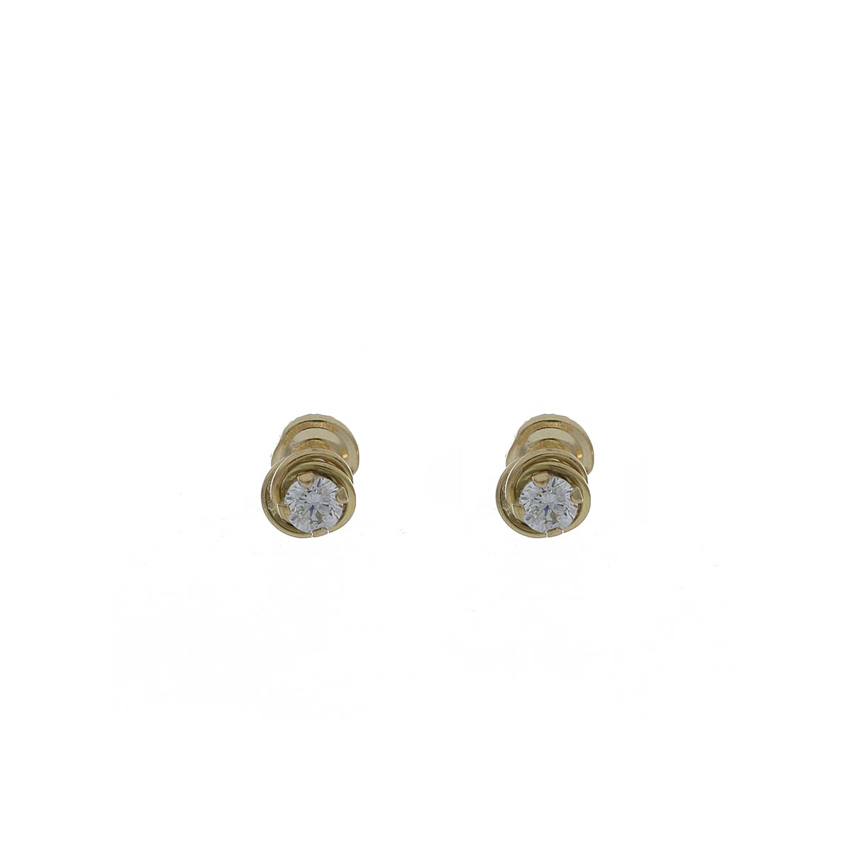 TOPOS Oro Amarillo Nudo Circones