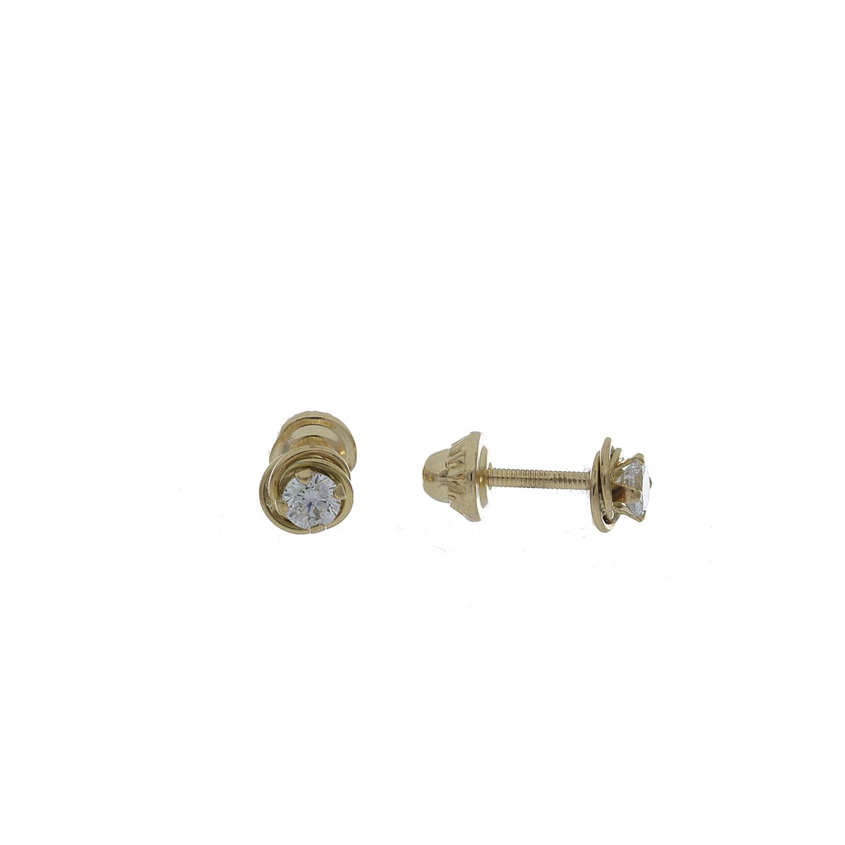 TOPOS Oro Amarillo Nudo Circones - Imagen 2
