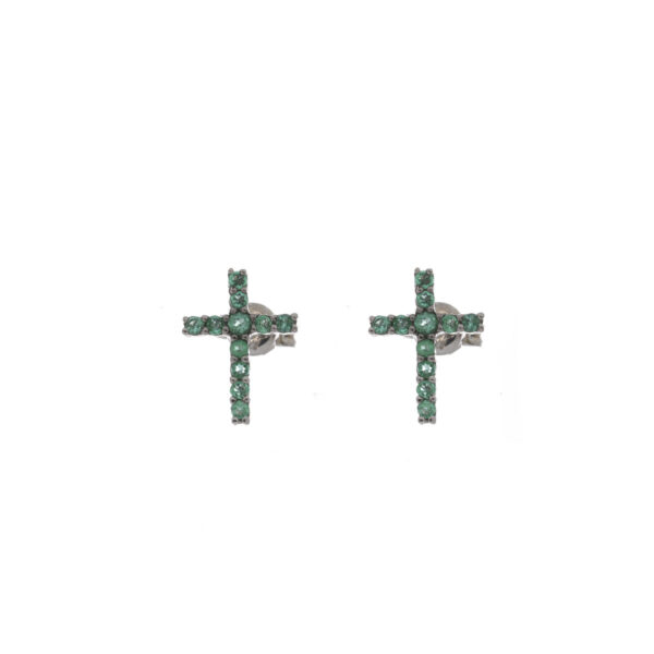 TOPOS Plata Esmeralda Cruz TO963