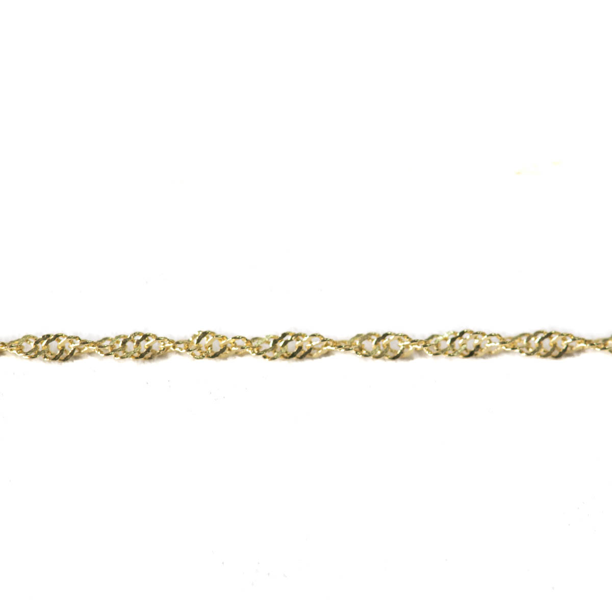CADENA Oro Amarillo Trenzada - Imagen 2