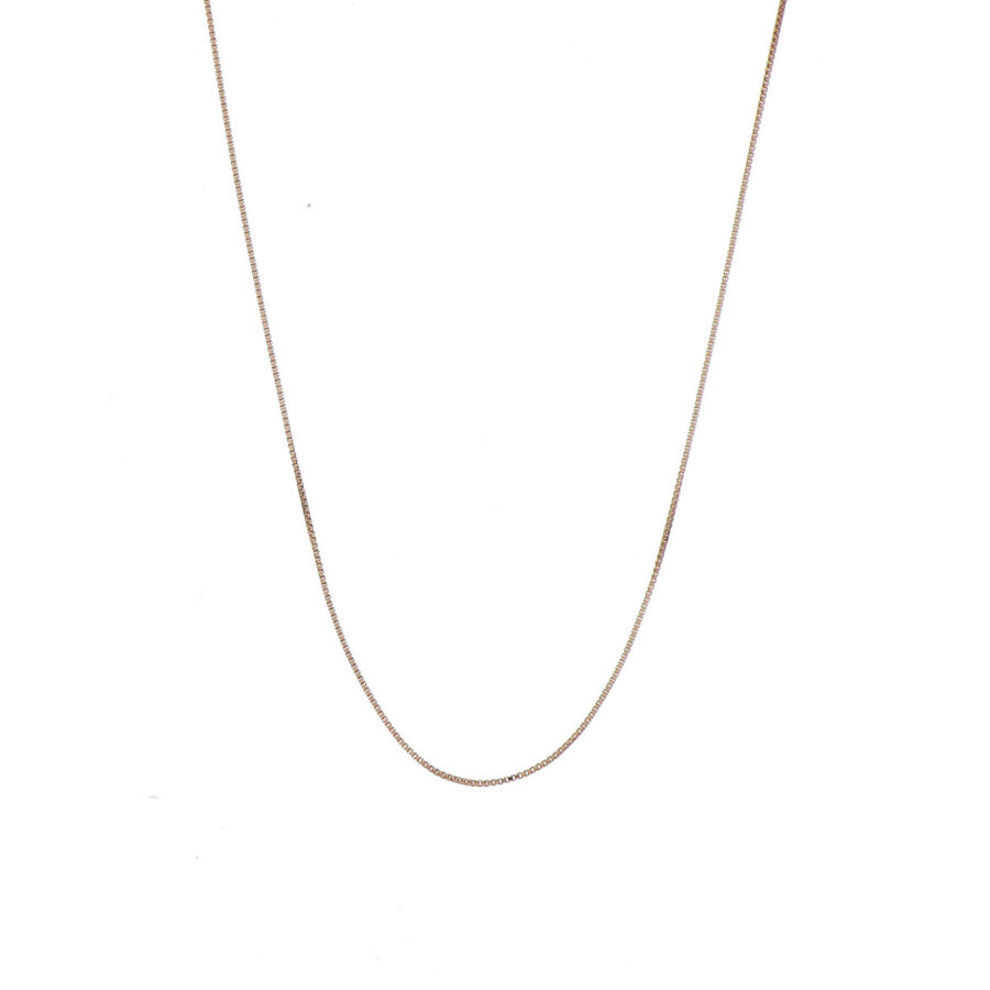 CADENA Oro Rosado 40cm.