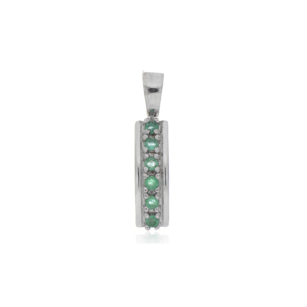 DIJE Plata Esmeralda