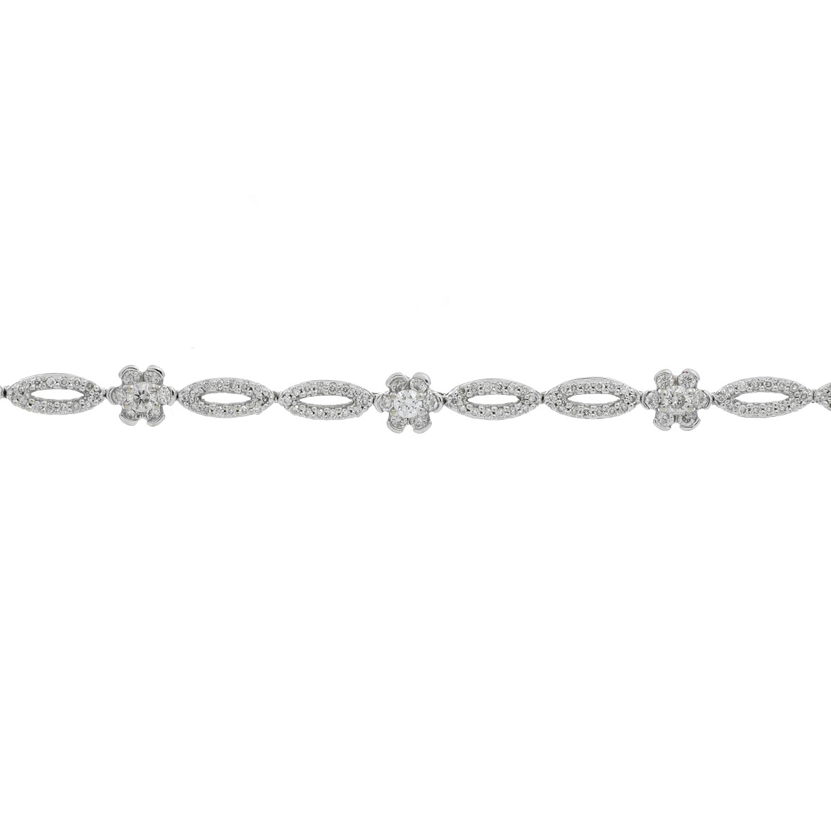 PULSERA Oro Blanco Diamante - Imagen 2