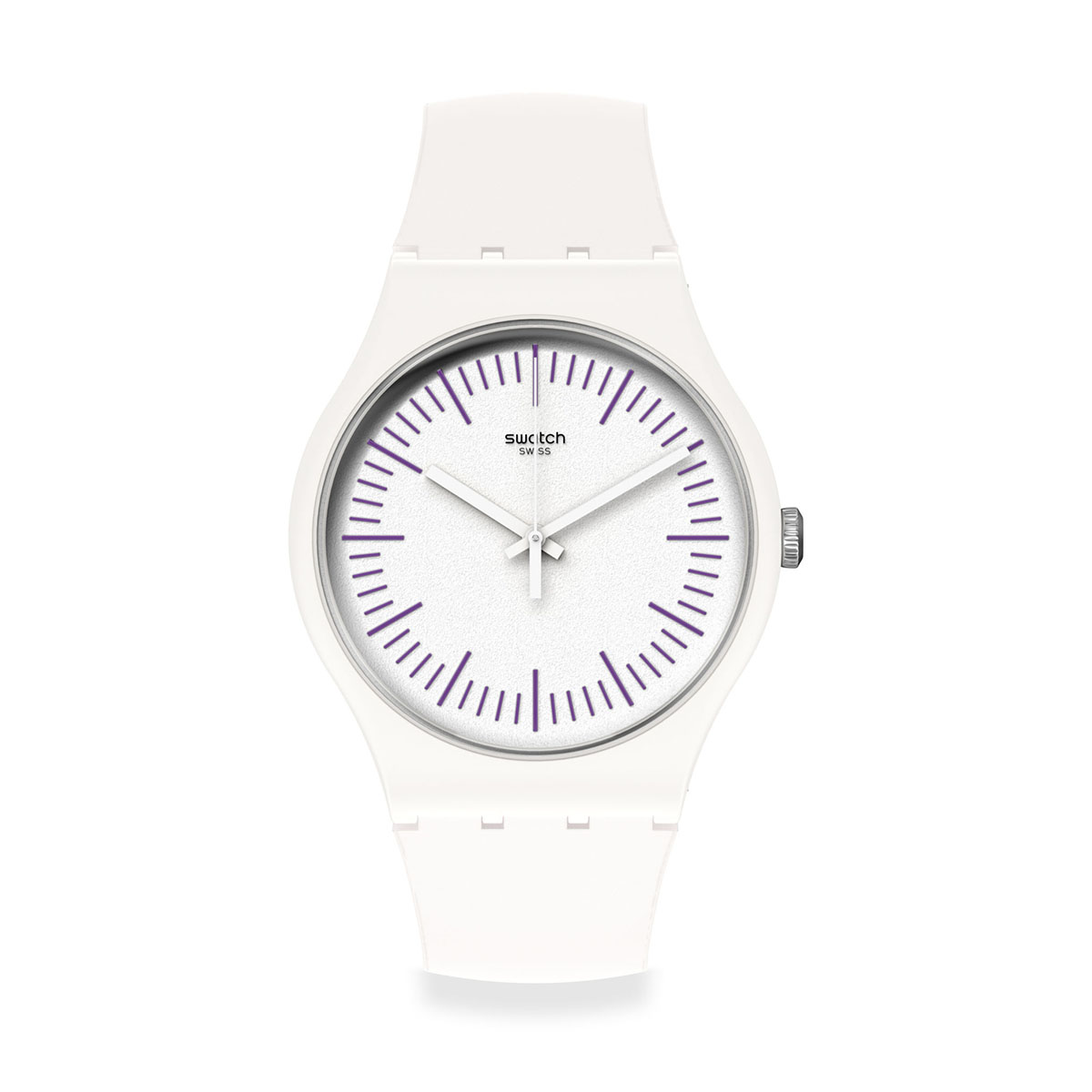 SWATCH WhiteNpurple
