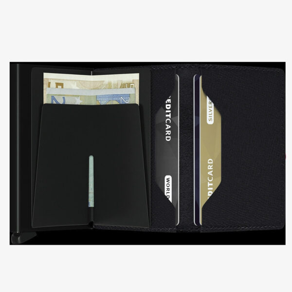 SECRID Slim Billetera 6 Tarjetas SC-BLACK