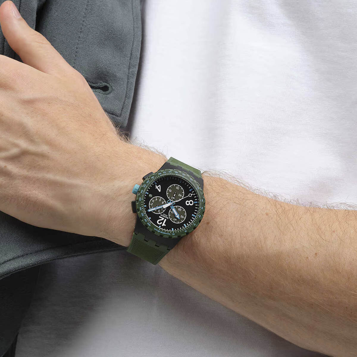 SWATCH Olive Rush SUSB421