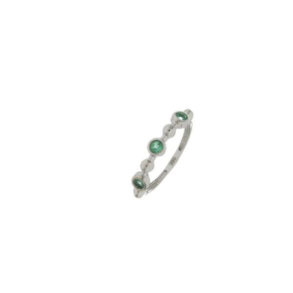 ANILLO Plata Esmeralda AN1068