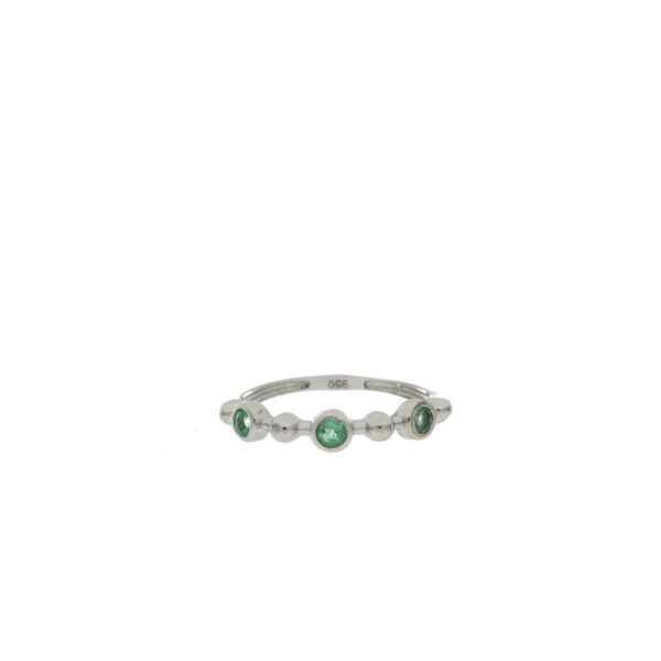 ANILLO Plata Esmeralda AN1068