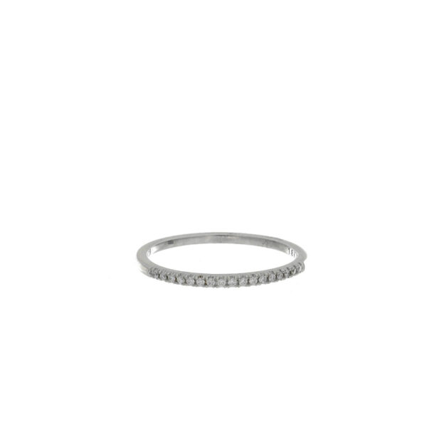 ANILLO Oro Blanco Diamante AN1082