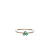 ANILLO Oro Amarillo Esmeralda AN1094