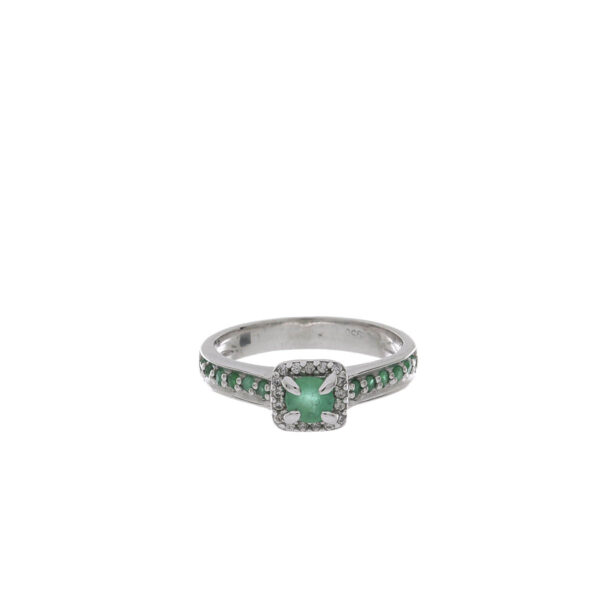 ANILLO Plata Esmeralda AN1075