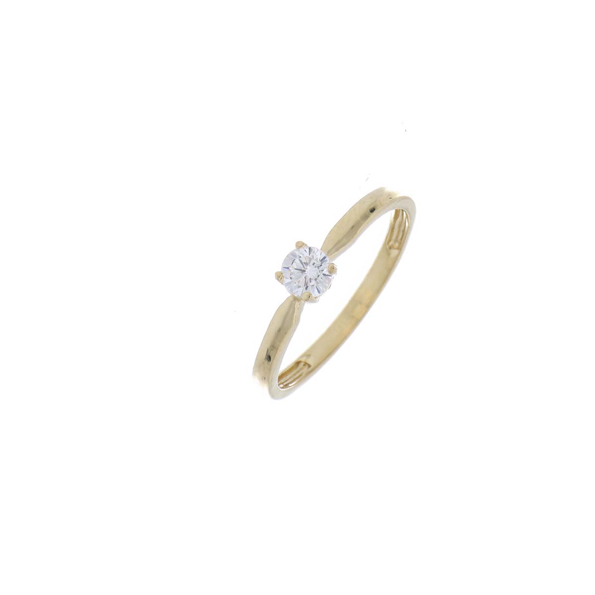 ANILLO Oro Amarillo Circón