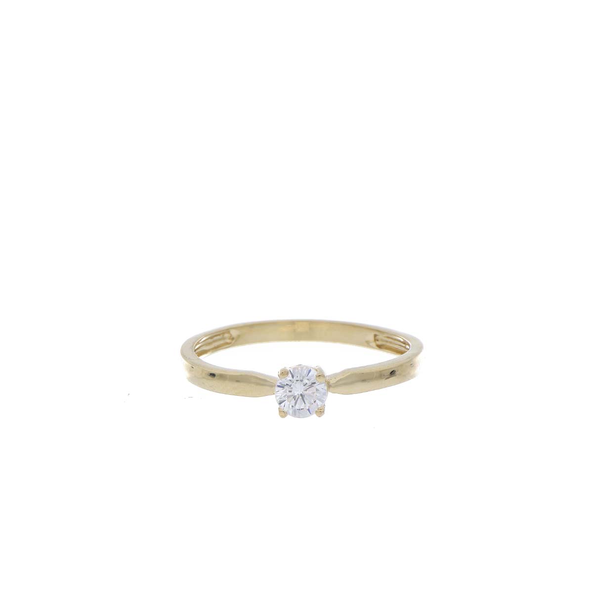 ANILLO Oro Amarillo Circón