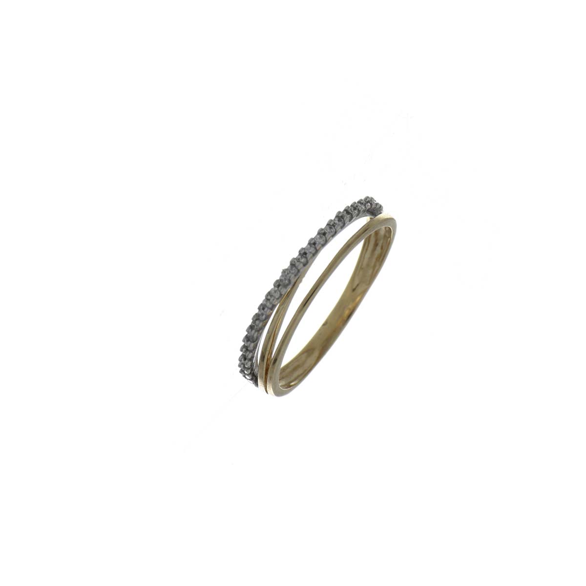 ANILLO Oro Amarillo Circón
