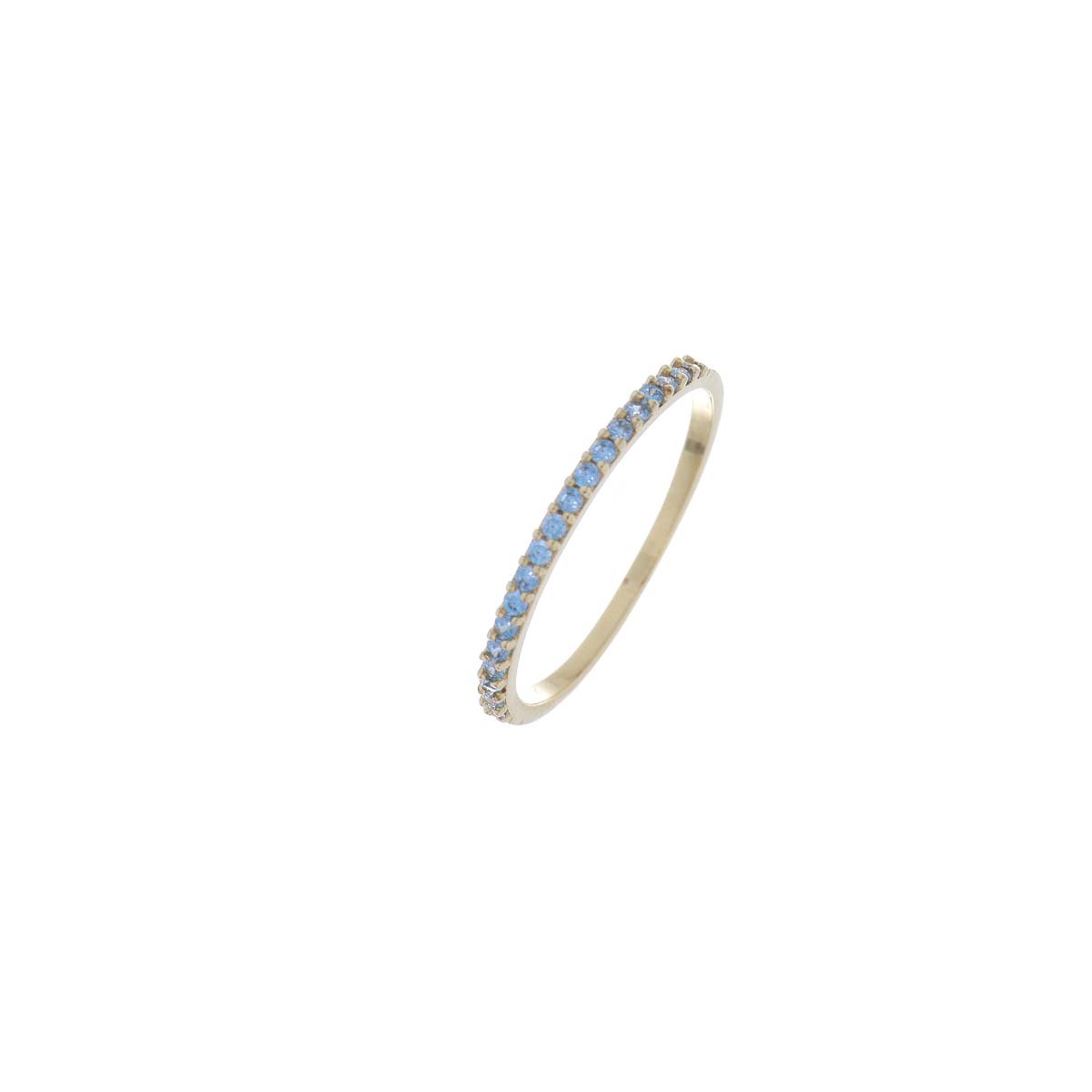ANILLO Oro Amarillo Circón