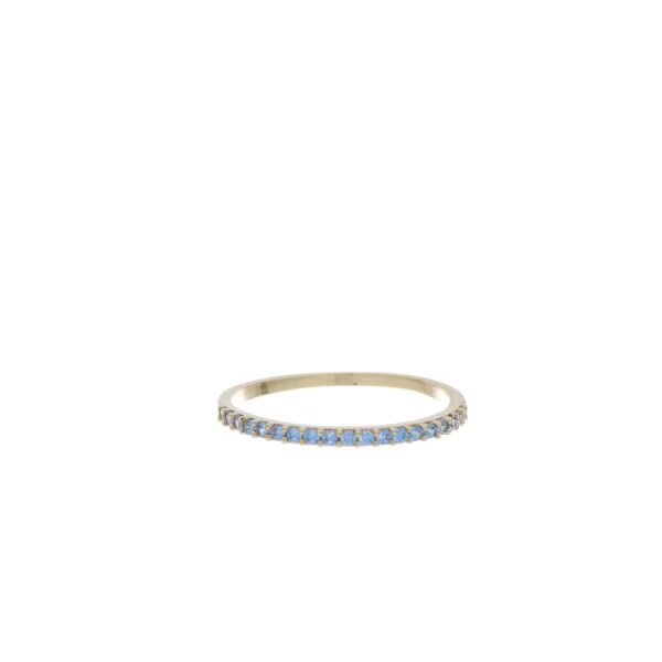 ANILLO Oro Amarillo Circón