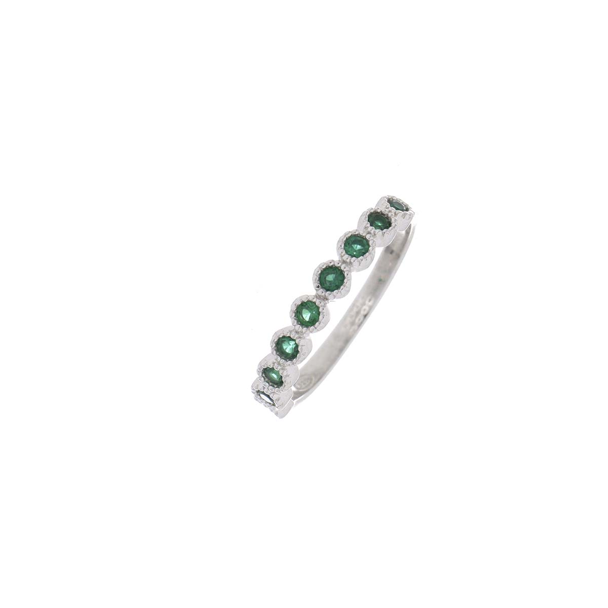 Anillo Plata Circón