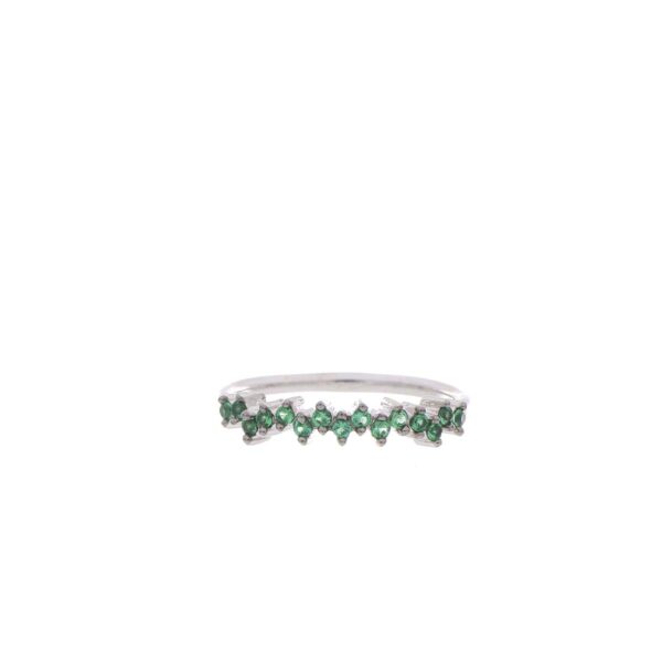 Anillo Plata Circón