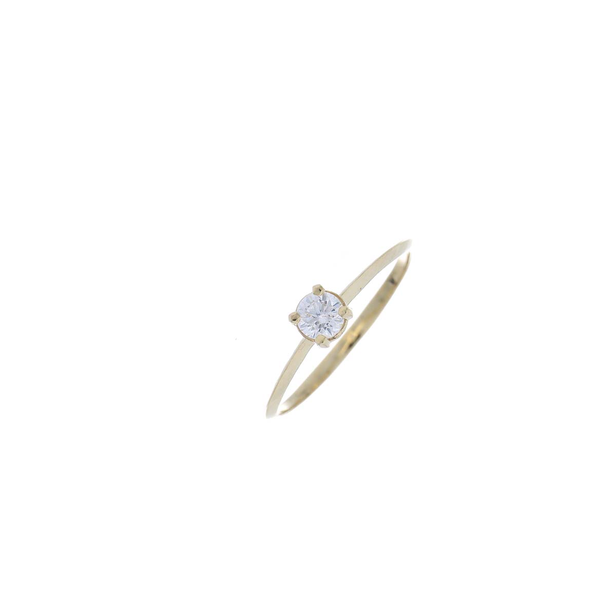 ANILLO Oro Amarillo Circón