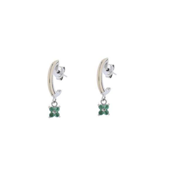 ARETE Plata Oro Esmeralda