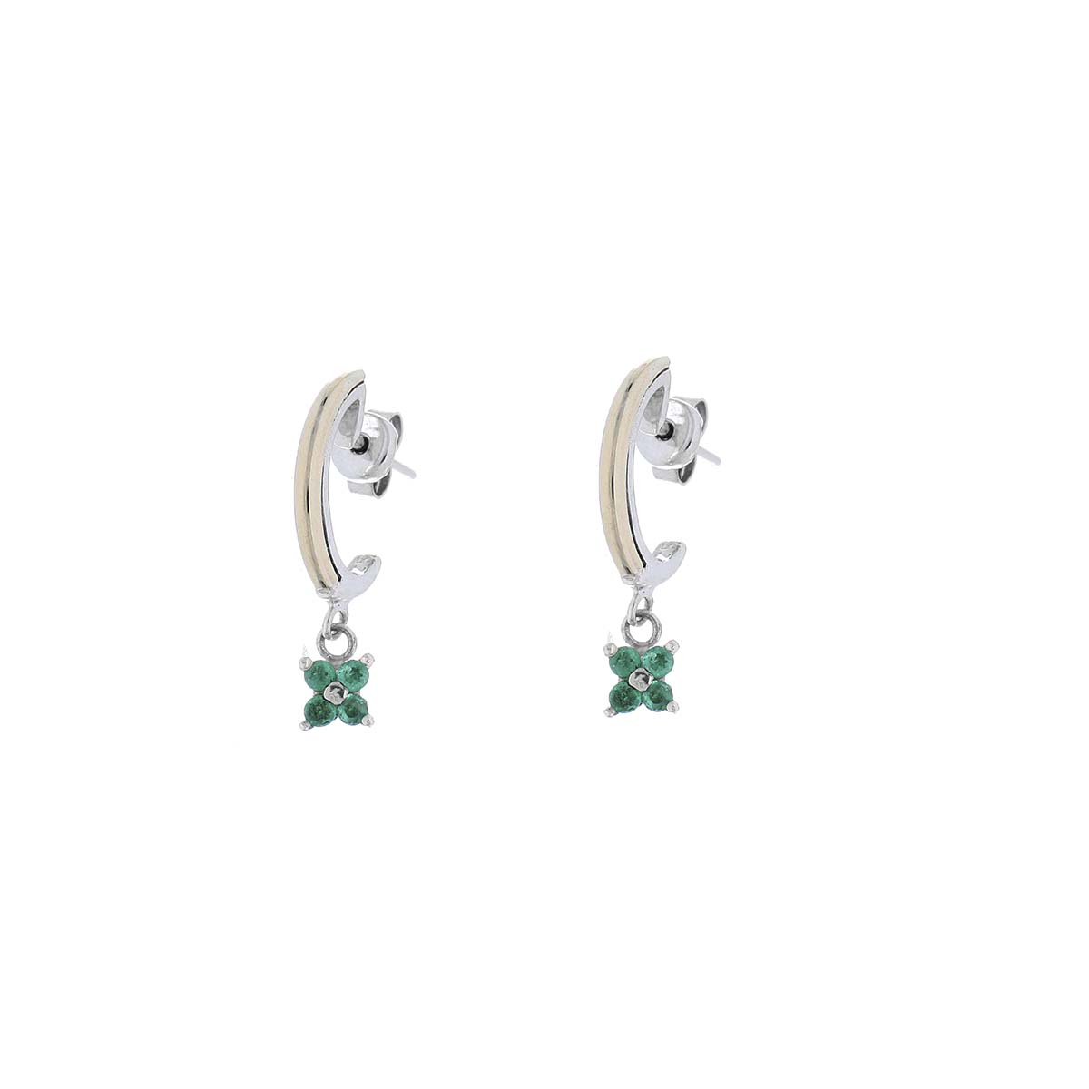 ARETE Plata Oro Esmeralda